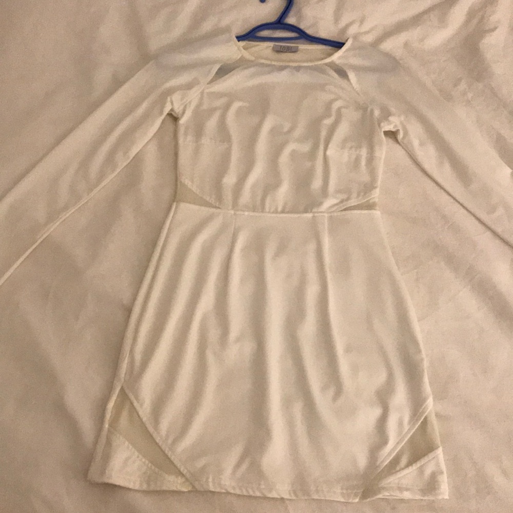 Body-con dress with cutouts